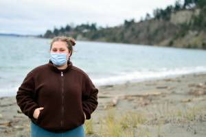 Malaika Rosenfeld of the Port Townsend Marine Science Center will shepherd participants in next Mondays Day of Service outing at Fort Worden State Park. (Diane Urbani de la Paz/Peninsula Daily News)