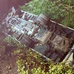 Forks Fire Department
A man was treated and discharged form a Seattle hospital after a rollover on U.S. Highway 101 in West Jefferson County.