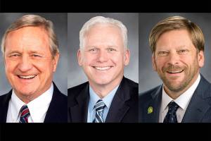 Rep.Steve Tharinger, Sen. Kevin Van De Wege and Rep. Mike Chapman