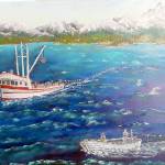 The Sequim Museum & Arts at 544 N Sequim Avenue featured artist in the Judith McInnes Tozzer Gallery is Dungeness resident Steve Vogel. Now retired, former Clallam County District 3 Fire Chief, graduated from the University of Washington with a BA in fine arts.