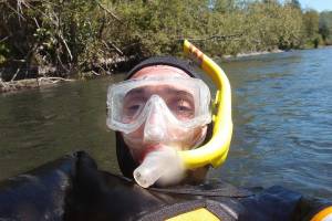 Submitted photo 

Mike McHenry, fish habitat manager for the Lower Elwha Klallam Tribe, presents “The Elwha River: Eight Years of Research Since the Largest Dam Removal in the World” at 12:30 p.m. today.