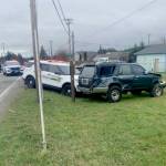 A Sequim man who fled from Clallam County sheriffs deputies was stopped on Lauridsen Boulevard.