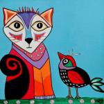 "You'll Never Believe What Happened Today," is by Rose Simon, the Port Ludlow Art League's Artist of the Month.