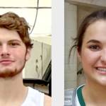 Wyatt Dunning, left, and Eve Burke