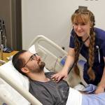 First-year nursing student Rikki Weaver shares how Worker Retraining funds helped her focus on nursing, not finances while studying at Peninsula College.