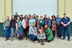PHOTO BY Elizabeth Becker
Pictured, in the front row, from left to right, are Jordan Primus, Lea LeGardeur, Erika Ensminger. 

In the back row, left to right, Andy Politz, Martin Sulkosky, Scott Wielbicki, Kalika Elofson, Peter Dragula, Pualani Brown, Corey Largo, Brenna Franklin, Liam Rolfe, Ben Knight, Lauren Duehring, Brandon Garms, Steffen Brown, Wendy Apfel, Chris Dunn and Kevin Ritz.