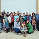 Pictured, in the front row, from left to right, are Jordan Primus, Lea LeGardeur, Erika Ensminger. In the back row, left to right, Andy Politz, Martin Sulkosky, Scott Wielbicki, Kalika Elofson, Peter Dragula, Pualani Brown, Corey Largo, Brenna Franklin, Liam Rolfe, Ben Knight, Lauren Duehring, Brandon Garms, Steffen Brown, Wendy Apfel, Chris Dunn and Kevin Ritz. (Photo by Elizabeth Becker)