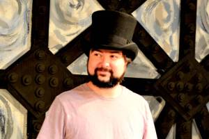 Key City Public Theaters Brendan Chambers, wearing his actor hat before rehearsal for KCPTs forthcoming production Around the World in Less Than 80 Days, is also co-instructor of the youth theater programs starting next week in Port Townsend. (Diane Urbani de la Paz/Peninsula Daily News)