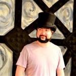 Key City Public Theaters Brendan Chambers, wearing his actor hat before rehearsal for KCPTs forthcoming production Around the World in Less Than 80 Days, is also co-instructor of the youth theater programs starting next week in Port Townsend. (Diane Urbani de la Paz/Peninsula Daily News)