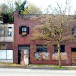 A long-vacant building at 204 E. Front St. in downtown Port Angeles has been condemned by the city council. (Keith Thorpe/Peninsula Daily News)