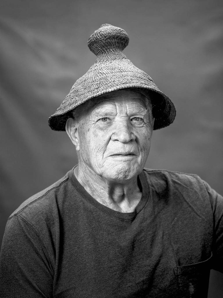 Ralph Meyers portrait is among the photographs in Still Here: Portraits of the Chemakum, a large-scale exhibit at Chimacum School. The public opening will be held Thursday afternoon. (Photo copyright Brian Goodman)