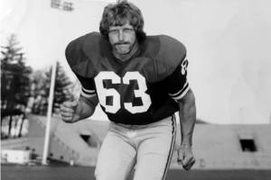 Jerry Payne played football for the Port Angeles Roughrider in 1973 and was an all-league linebacker. He went on to play at Washington State University. He also set state records in the discus and the shot put. Payne is one of 11 new inductees in the Port Angeles Roughrider Hall of Fame. (Courtesy photo)