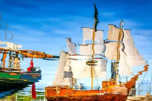 Reflections is one of the pieces of art by Michael Osborne at Port Townsend Gallery.