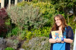 Faith Pray of Port Townsend has published her second childrens book, Perfectly Imperfect Mira, about adopting a growth mindset. (Diane Urbani de la Paz/Peninsula Daily News)
