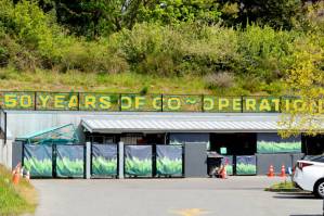 The Port Townsend Food Co-op is located on Kearney Street, but it will have its 50th anniversary party at the Jefferson County Fairgrounds this Wednesday evening. (Diane Urbani de la Paz/Peninsula Daily News)