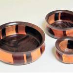 Jon Geisbushs bowls are featured at Gallery 9.