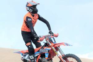 Roger Harnack/Cheney Free Press
Port Angeles' Jake Anstett won four classes at the Washington Nitro Nationals hillclimb races at Rattlesnake Ridge near Sunnyside last Saturday.