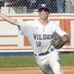 Wilder Senior third baseman Landon Siebel makes a throw to first during a 2021 contest at Civic Field. Tryouts for the American Legion baseball program will be held later this month. (Keith Thorpe/Peninsula Daily News)