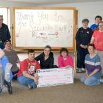Standing, from left to right, are Andrea Reise, Harvey Reise, Beth Walker, Julie Catterson, Ruthie Brandt and Ricky Ewing.