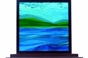 Salish Sea IV, by Deborah Harrison, is among the works of art to be seen in SEQUIMAGES.