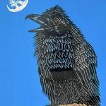 Printmaker Philip Carricos Ebony and Ivory is on view at Port Townsend Gallery.