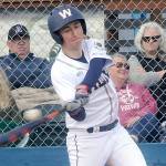 Keith Thorpe/Peninsula Daily News
Wilder's Colton Romero bats in the second inning against Lakeside BR on Saturday in Port Angeles. Wilder won three out of four games this weekend at Civic Field.