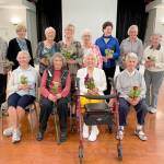 The Sunland Women’s Golf Association  held its yearly Captain’s Luncheon earlier this month. The event was attended by 37 SWGA members honoring 14 past captains. Former captains, are top row, from left, Sherry Meythaler, Dana Burback, Linda Beatty, Cheryl Coulter, Shirley Mulikin, Judy Nordyke, Christie Wilson, Cecil Black and front row, Janet Real, M.J. Anderson, Patricia Forgard and Nonie Dunphy.