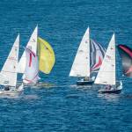 Sailboats engage in racing during the weekly Friday evening event on Port Townsend Bay. (Steve Mullensky/for Peninsula Daily News)