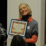 Last December, Bonnie Cauffman received the Sunbonnet Sue Quilt Clubs Member of the Year award. Shes also been selected as the Featured Quilter of the clubs annual show on Saturday. (Matthew Nash/Olympic Peninsula News Group)