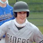 Landon Seibel (here playing for the Port Angeles Roughriders) pitched a 5-hit shutout for Wilder Senior at the American Legion state tournament Monday. (Keith Thorpe/Peninsula Daily News)