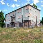 Steve Mullensky/for Peninsula Daily News
The Port Townsend City Council seeks to sell the Cherry Street property that had been barged over from Canada  five years ago to become affordable housing.