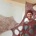 Margie McDonald displays some of her work. She will be among artists featured during Soundcheck.