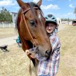 Layla Franson, 15, and Jackson, her 10-year-old Quarter Horse, are competing in 4H at the Jefferson County Fair this weekend. Like many counties across the state, Jefferson County has seen a decline in the numbers of youths enrolled in 4H after the COVID lockdown and is actively seeking to reboot its program. (Paula Hunt/Peninsula Daily News)