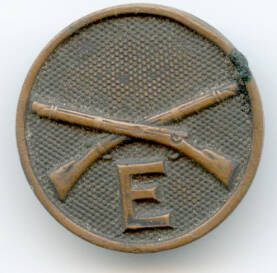 Guiseppe’s E Company pin. (John McNutt collection)