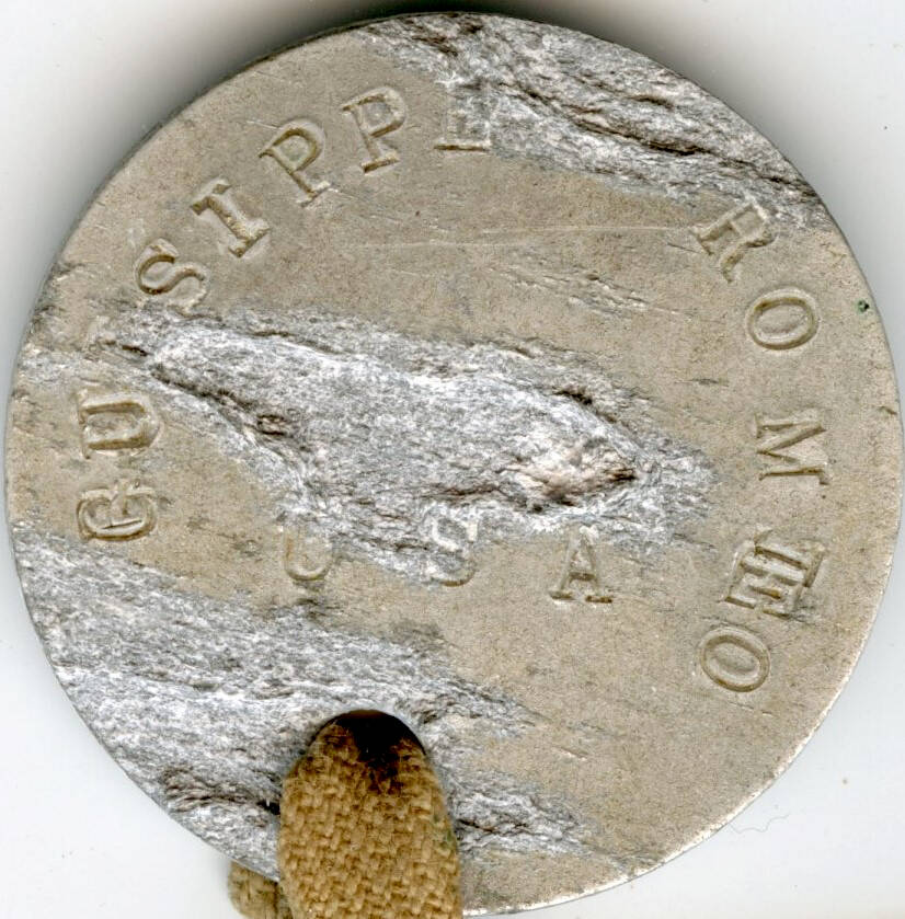 Guiseppe’s Army dog tag. (John McNutt collection)