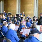 Photo courtesy of Richard Greenway, Sequim City Band/Sequim City Band 

Tyler Benedict directs Sequim City Band members at the group’s Aug. 14 concert. The band is back at the James Center today.