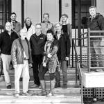 The Creative Alliance of Fort Worden members are pictured, top row, from left, Heron Scott, Port Townsend School of Woodworking; Renee Klein, Madrona MindBody Institute; Robert Ambrose and Kate Ingram, KPTZ; with, far right David Timmons, Fort Worden Public Development Authority. middle row, from left, Joseph Bednarik, Copper Canyon Press; Rob Birman, Centrum; George Knotek, Copper Canyon Press; and bottom row, from left, Randy Arent, Corvidae Press; and Teresa Verraes, Northwind Art.