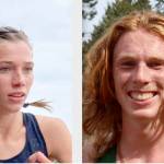 Aliyah Yearian, East Jefferson cross country, and Jack Gladfelter, Port Angeles cross country