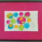 Submitted art / Color Study in Slow Stitch 2 by Jean Wyatt is featured at the 17th-annual North Olympic Fiber Arts Festival at Sequim Museum Arts.