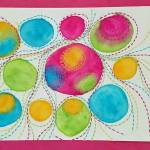 Submitted art / "Color Study in Slow Stitch 2" by Jean Wyatt is featured at the 17th-annual North Olympic Fiber Arts Festival at Sequim Museum & Arts.