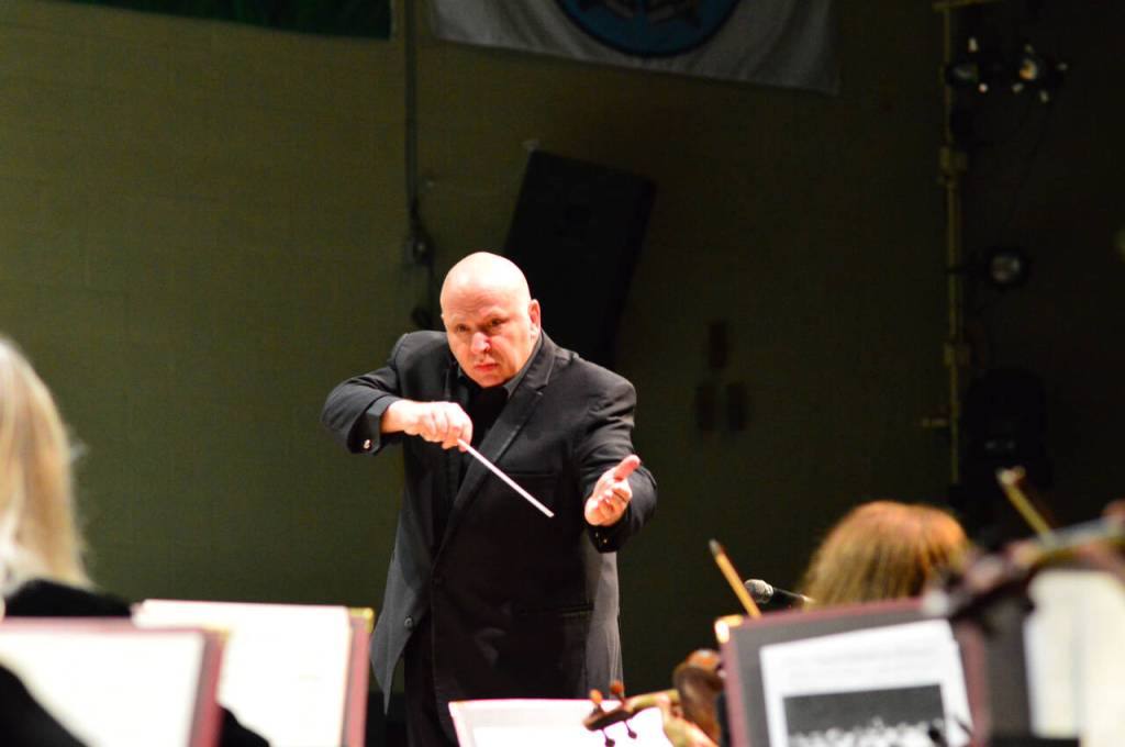 Conductor Jonathan Pasternack leads the Port Angeles Symphony Orchestra in two Family Pops concerts this week. (Diane Urbani de la Paz)