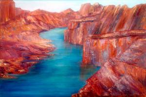 Ann Arscott's work is featured at Gallery 9.