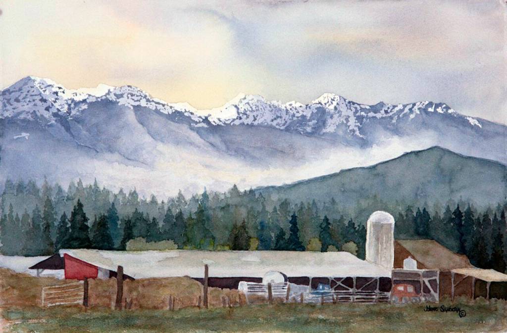 Freedom Farm, Agnew by Jolene Sanborn is on view at the Blue Whole Gallery this month.
