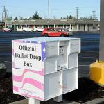 Sequim Police Department deputy chief Mike Hill reports that a nonpartisan group of ballot box observers at 651 W. Washington St. have not broken any laws and have obeyed state law despite some residents calls of concern about alleged harassment. Harassment isnt passive … and just sitting in a public place, he said. (Matthew Nash/Olympic Peninsula News Group)
