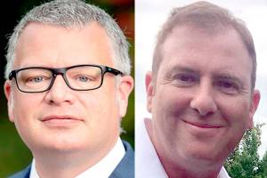 Brian King, left, and Marc Titterness.