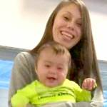 The late Kimberly Bender and her son, Matthew, shown in a 2018 family photo.