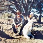 Bob Bo Neal was a cousin, father, grandfather, husband, logger, builder and a hunter who shared many adventures. He is pictured here with Milton the burro.