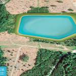 The Dungeness Off-Channel Reservoir is pictured in an artist's rendering by Anchor QEA, the project’s engineering firm.