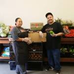 Volunteers at the Market. Photo courtesy of Port Angeles Food Bank.