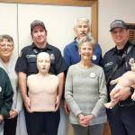 Front row, from left to right, Sara Penhallegon, Bob McDaniel, Christine Satterlee, Kevin Winn, Tim McKern and in the back row, from left to right, Rosalyn Roberts, Kay Peterson, Zak Torres and Bob Bindschadler.